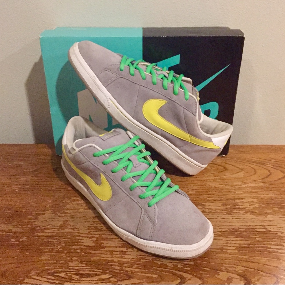 🔥🛹 Nike Sb Zoom Air Classic Steel Grey/Volt 🛹🔥